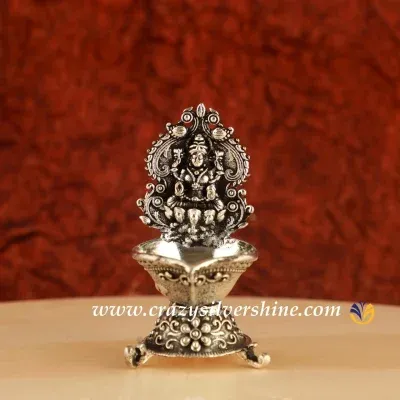 Small Antique Kamakshi Deepa
