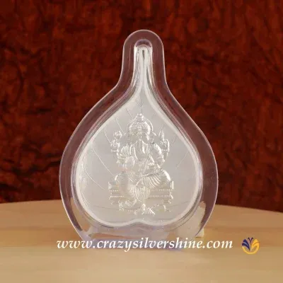 Silver Plated Ganesha Frame