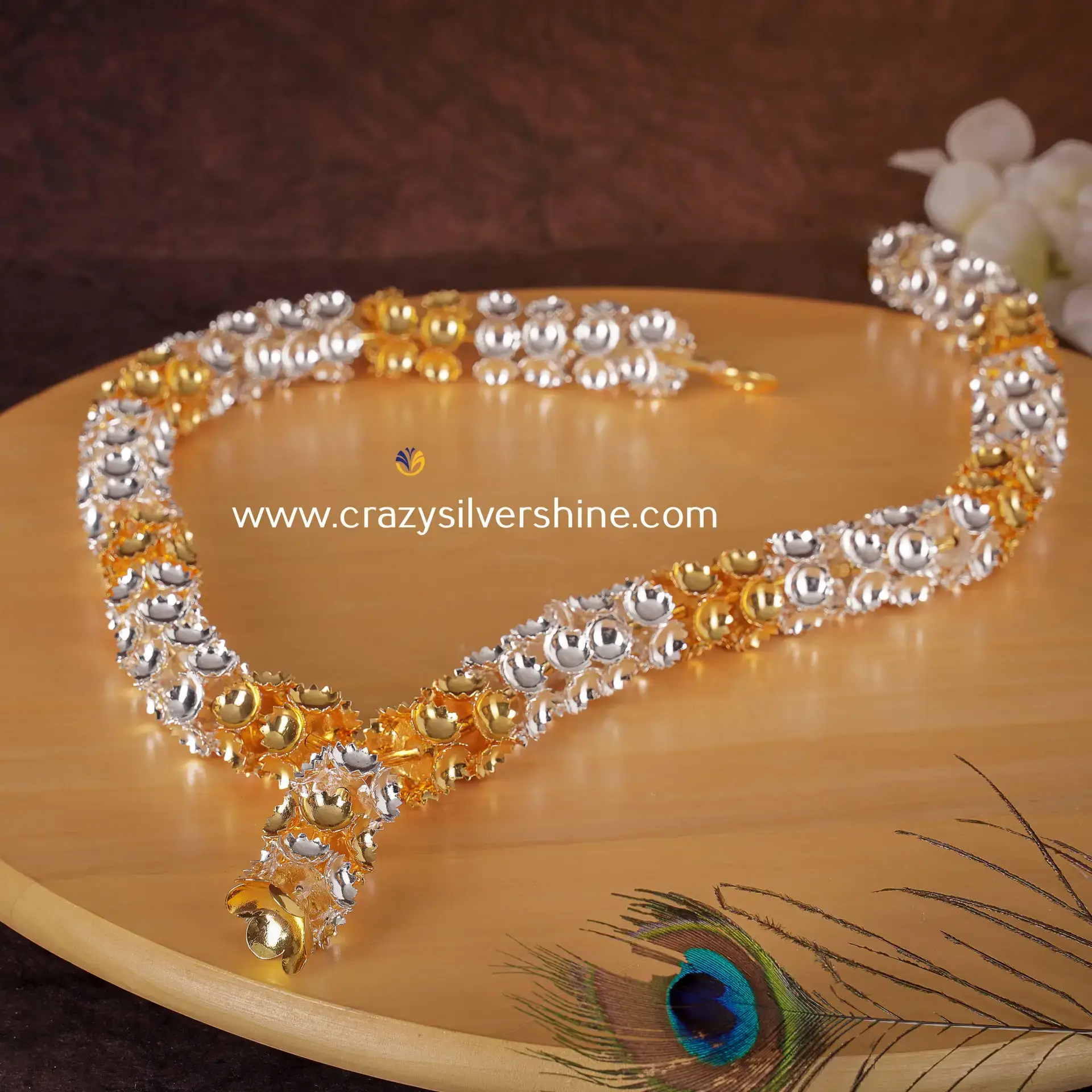 Gold and Silver Plated Garland