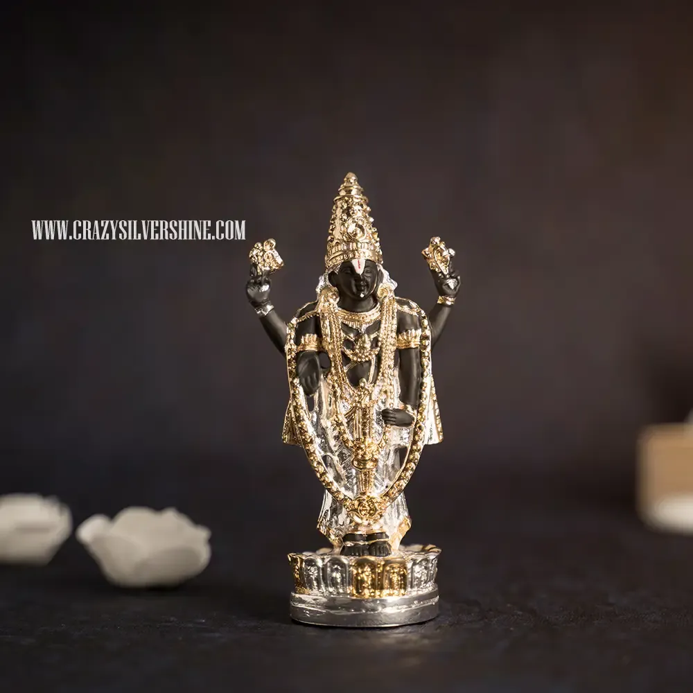 Gold and Silver Plated Balaji Idol