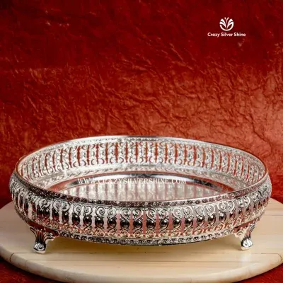 Round Designer Tray 12 Inches
