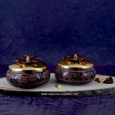 Elephant Designed Jars